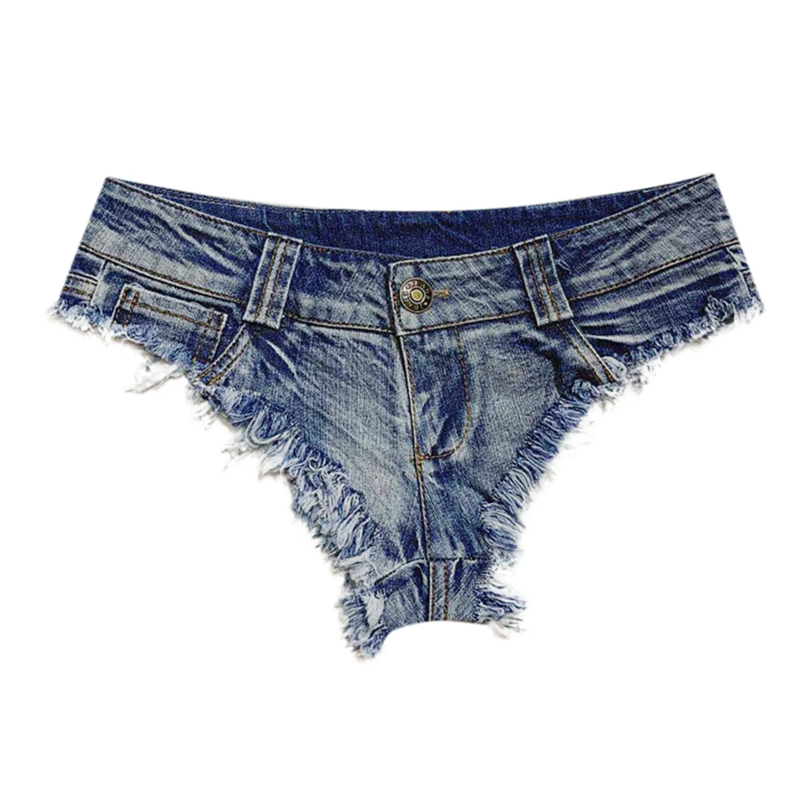 Shorts Jeans Women'S Pants Cowboy Woolen Fringe Tight Fit Slim Nightclub Dance Low Waist шорты женские Micro Short Feminino 2026