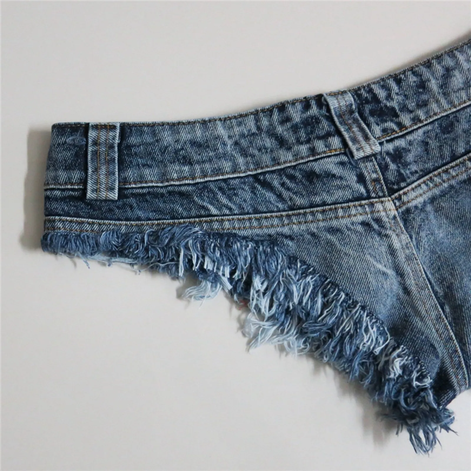 Shorts Jeans Women'S Pants Cowboy Woolen Fringe Tight Fit Slim Nightclub Dance Low Waist шорты женские Micro Short Feminino 2026