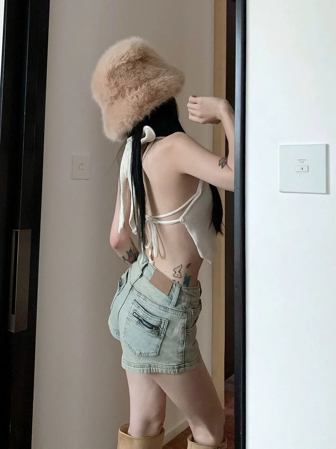 Summer Denim Shorts for Women High Waisted Stretch Jeans Shorts Sexy A-line Fashion Hip Hop Wide Leg Pants Vintage Colors S-2XL
