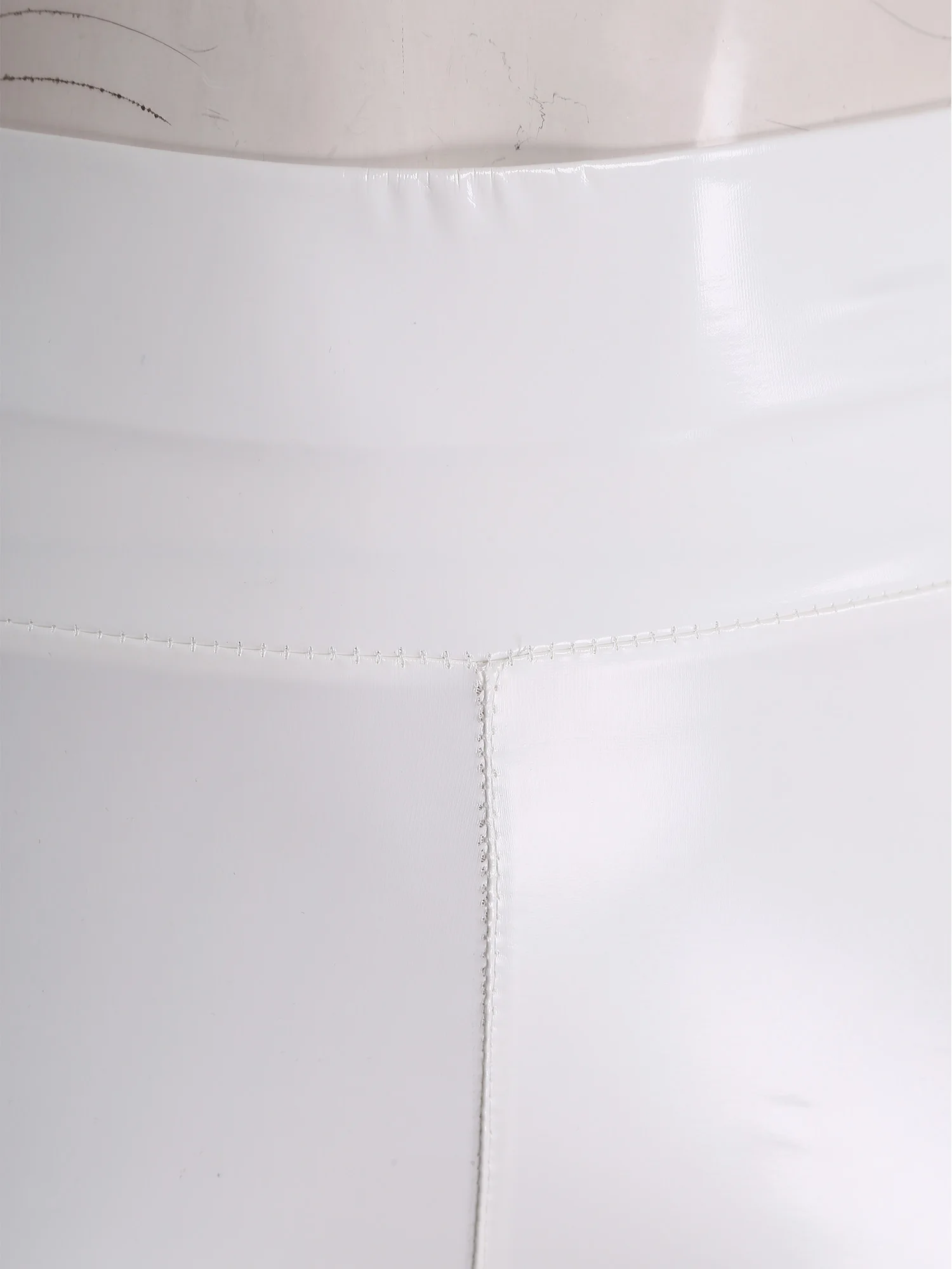 Women Wet Look High Waist PU Leather Shorts Pole Dance Hot Pants Stretchy Skinny Cheeky Booty Shorts for Nightclub Raves Party