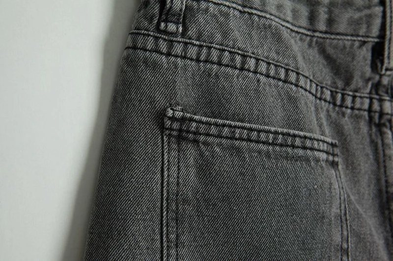 Hole Denim Shorts Women Korean Fashion High Waist Short Jeans Female Summer Slim Streetwear Irregular Wide Leg Shorts Ladies New