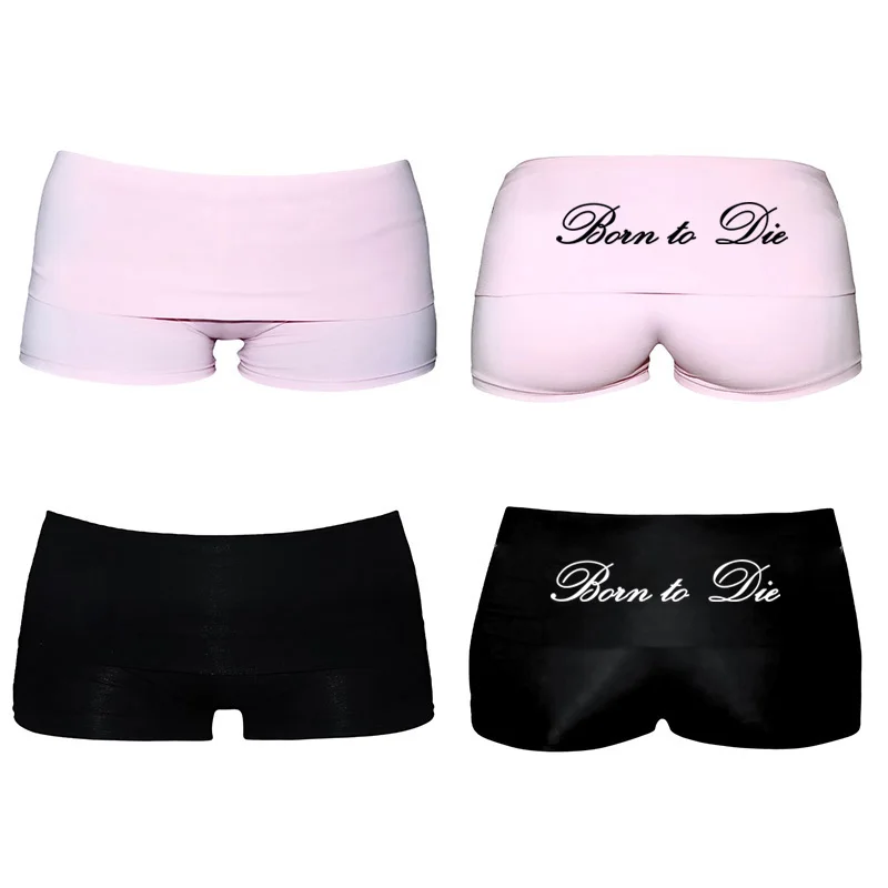High street Grunge Goth Y2K Shorts Harajuku Letter Print Unique Punk Hot pants Casual Hiphop Fashion Pants Chic Vintage Trousers