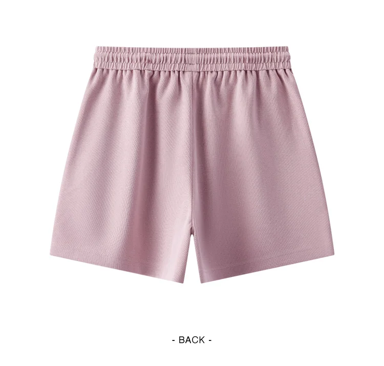 Semir Womens Shorts 2026 Elastic Waist Knitted Straight Loose Sports Style Casual Fashion