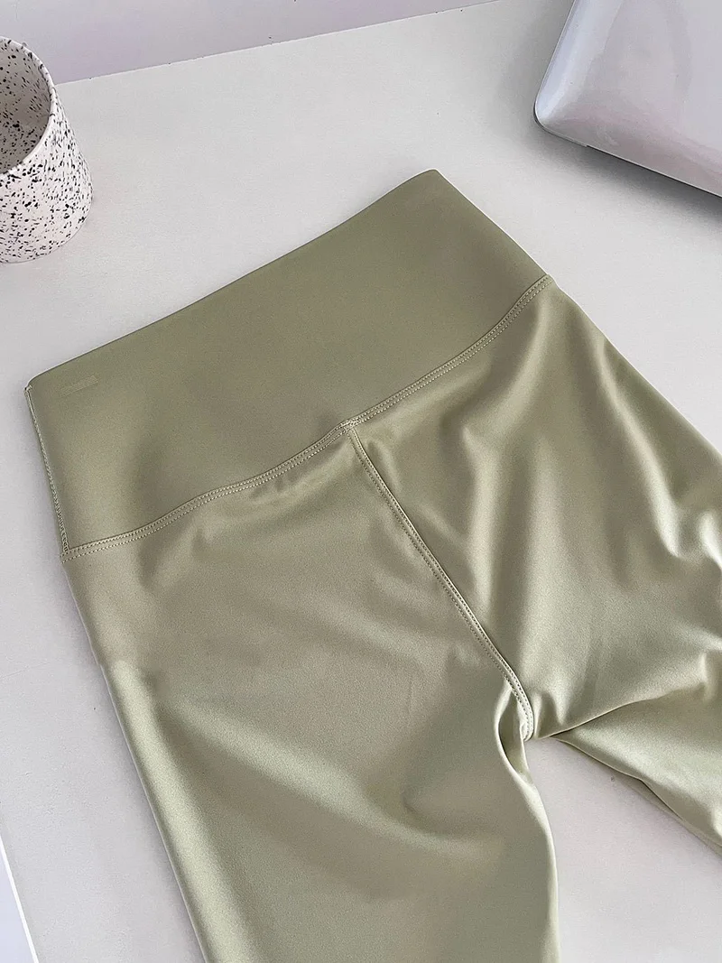 BIVIGAOS Summer New Multi Color Biker Shorts Women High Waist Elastic Tight Sexy Sports Shaper Candy Colored Cycling Shorts