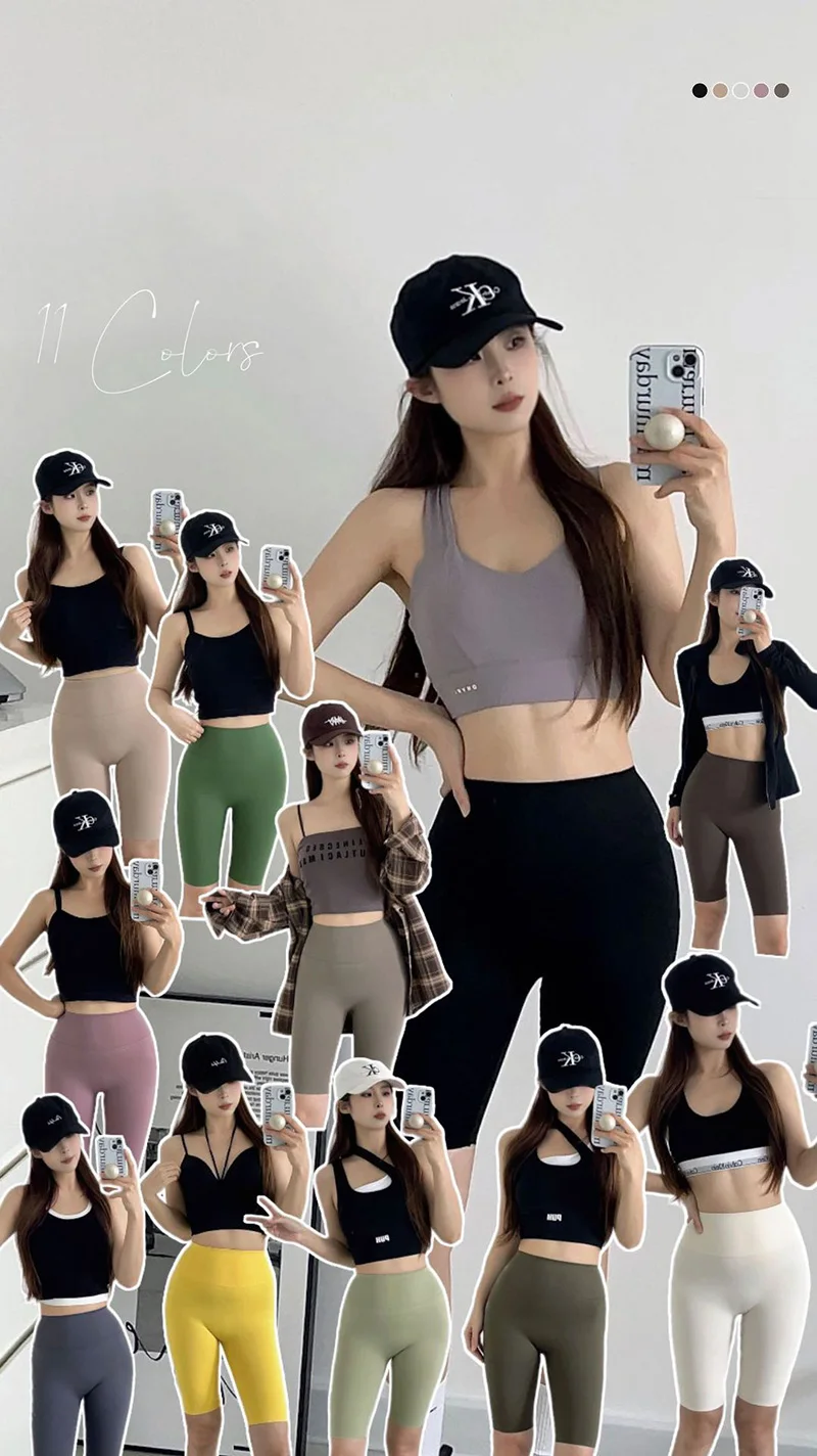 BIVIGAOS Summer New Multi Color Biker Shorts Women High Waist Elastic Tight Sexy Sports Shaper Candy Colored Cycling Shorts