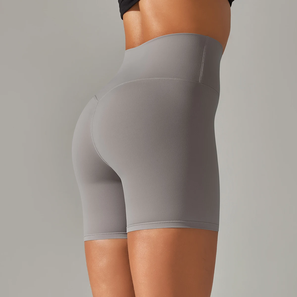 Summer Women Yoga Shorts Naked Feel Sports Shorts Fitness Tights High Waist Gmy Running Push Up Clothes Workout Cycling Shorts