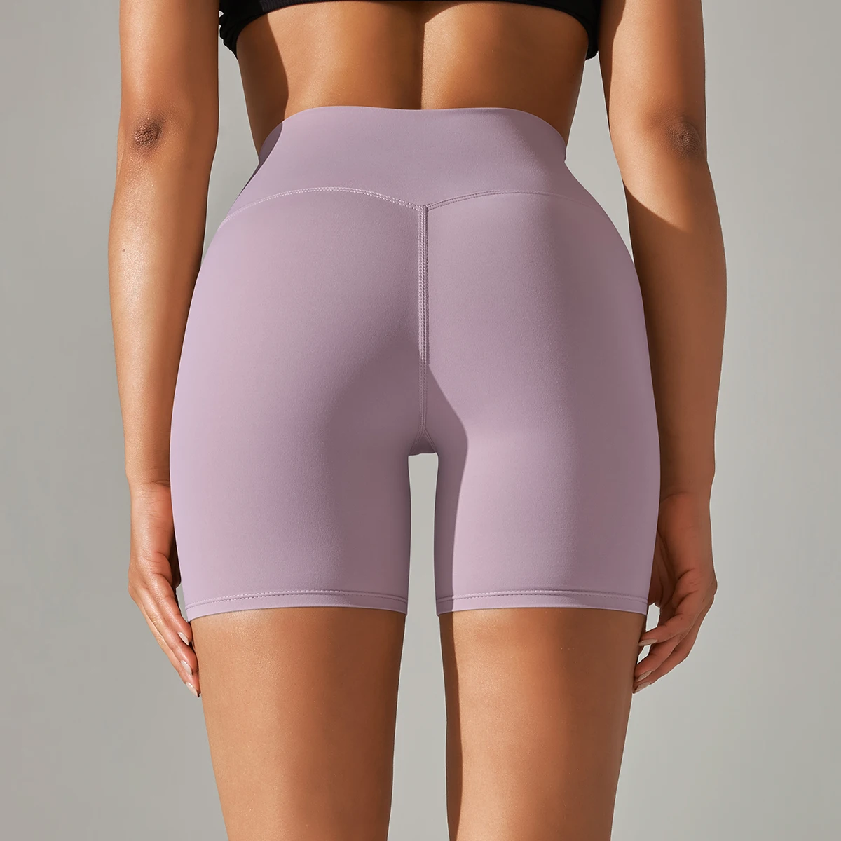 Summer Women Yoga Shorts Naked Feel Sports Shorts Fitness Tights High Waist Gmy Running Push Up Clothes Workout Cycling Shorts