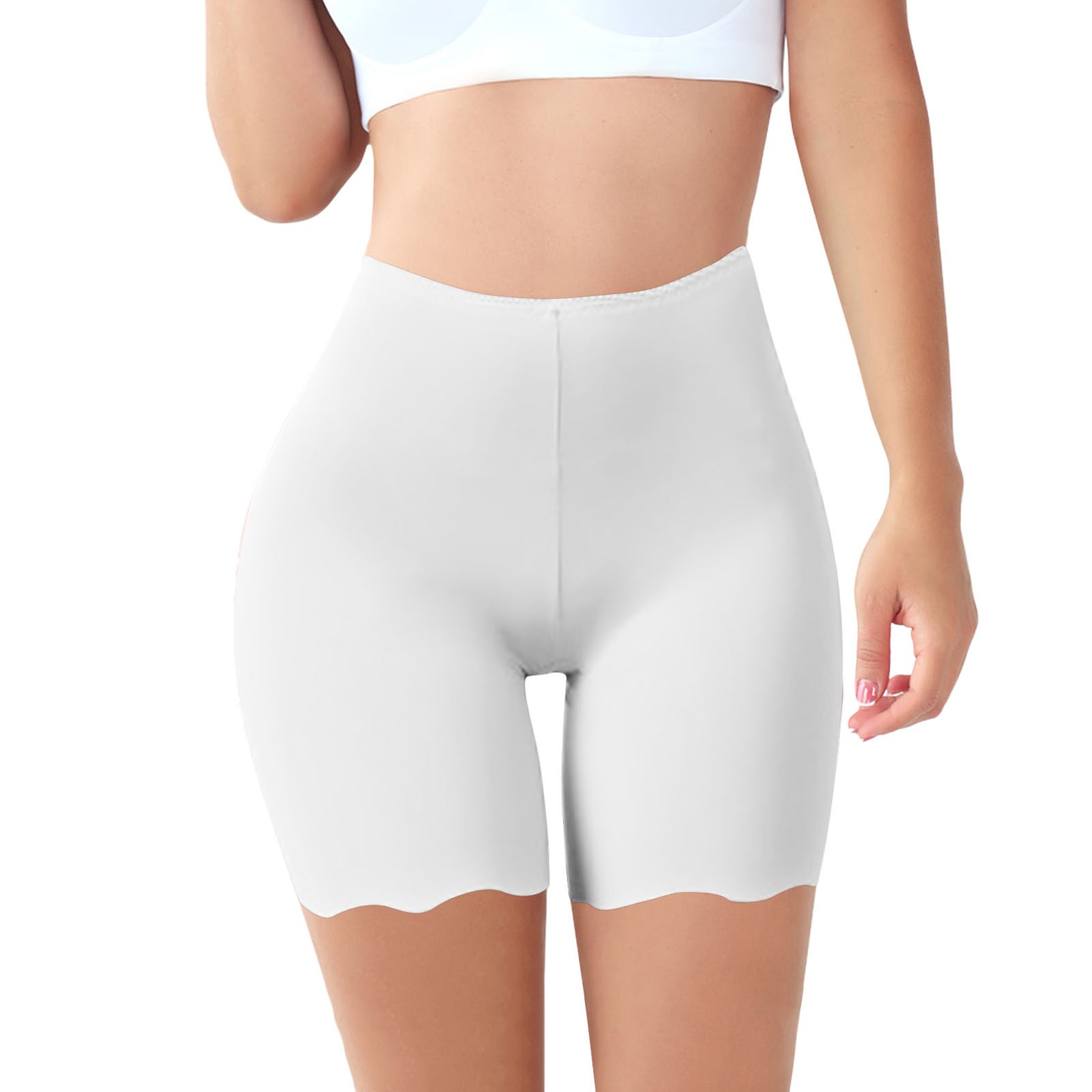 Women'S Soild Safety Panty High Waisted Thin Leggings Comfortable Quick Dry Shorts Sports Yoga Summer Trousers For Ladies