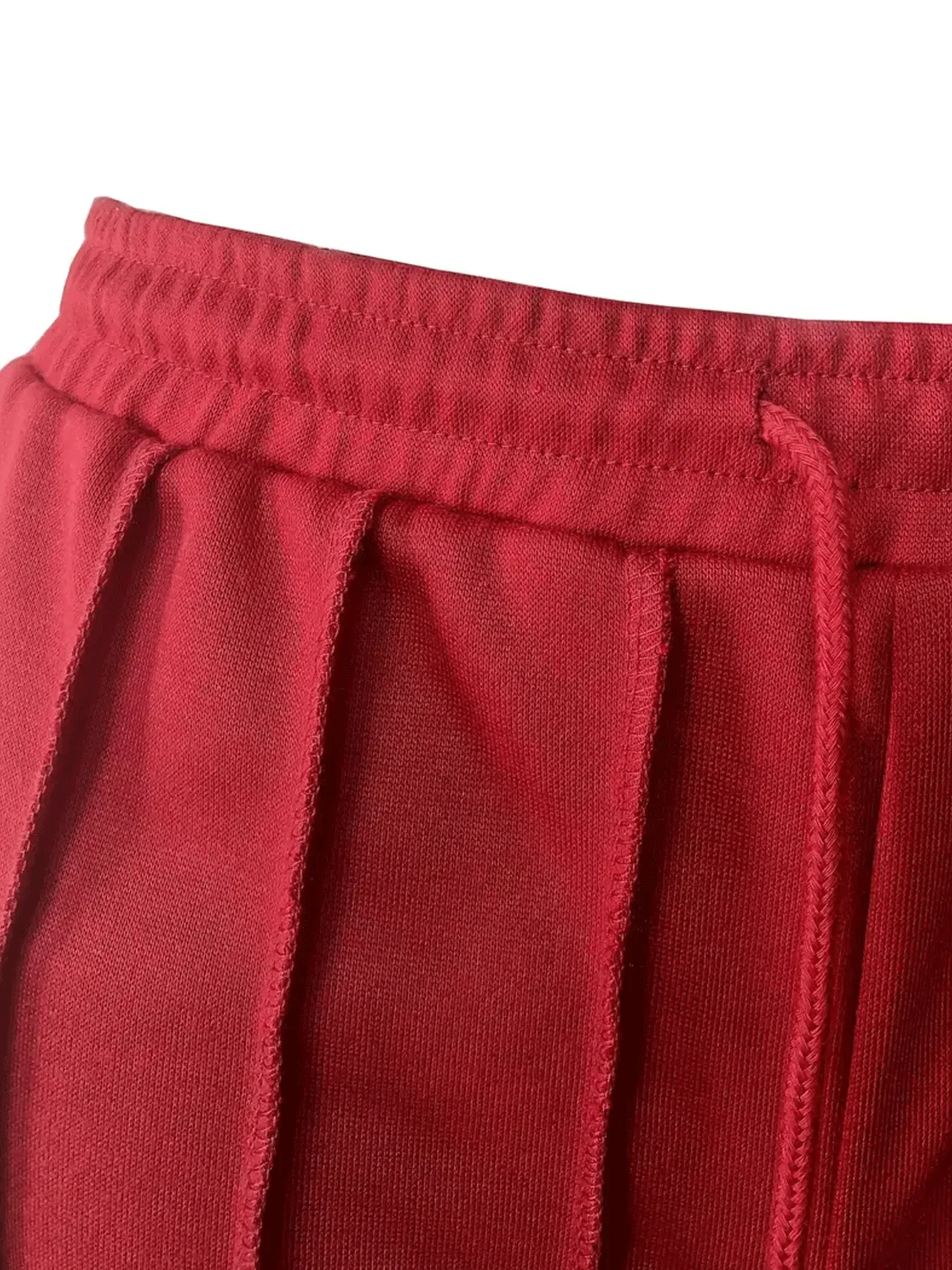 CM.YAYA Women Fashion Sporty Activewear Draped Shorts 2025 Yoga Jogger Elastic Shorts