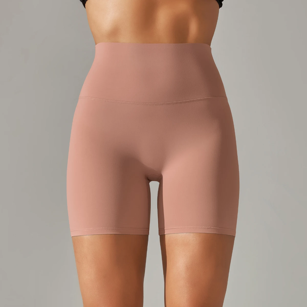 Women Yoga Legging Shorts Quick Drying Cycling Workout Gym Shorts Squat Proof High Waist Fitness Tight Shorts Sports Short