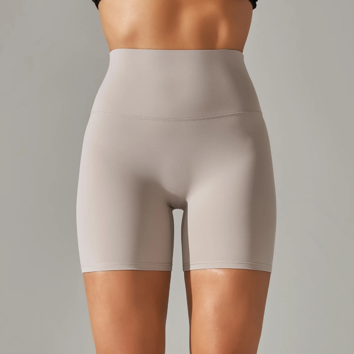 Women Yoga Legging Shorts Quick Drying Cycling Workout Gym Shorts Squat Proof High Waist Fitness Tight Shorts Sports Short