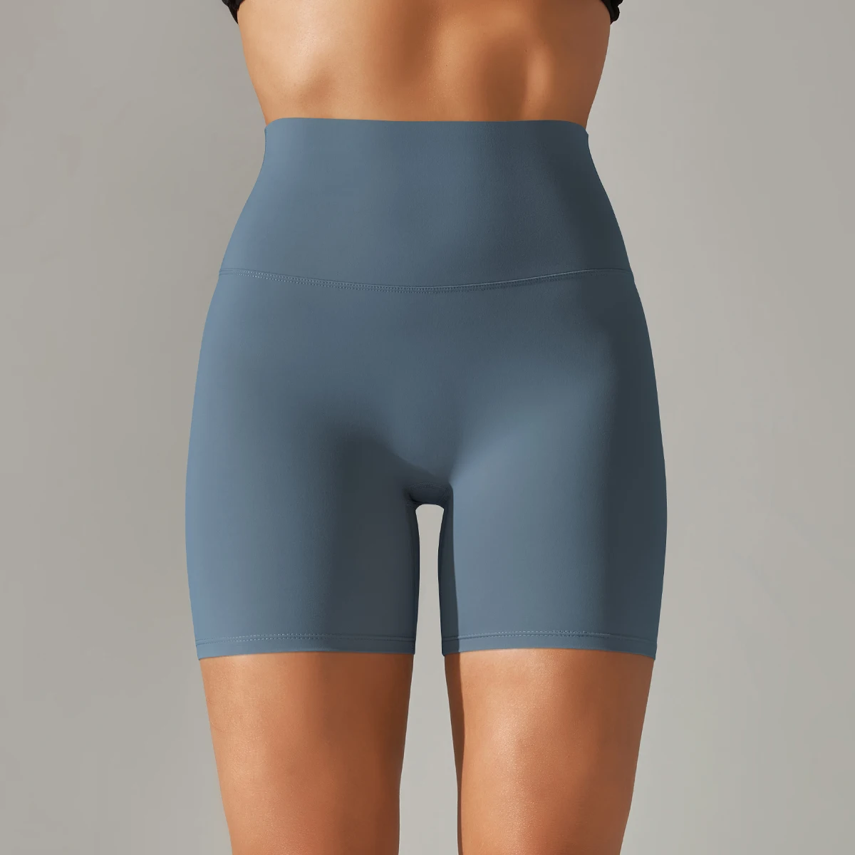 Women Yoga Legging Shorts Quick Drying Cycling Workout Gym Shorts Squat Proof High Waist Fitness Tight Shorts Sports Short