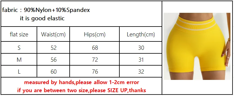 Women Gym Casual Shorts Running Biker Scrunch Sports Short Pants Yoga Fitness Workout Training High Waist Tights Elastic