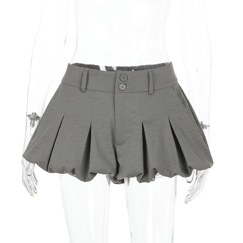 New Arrival 2025 Summer Low-Rise Shorts Women Sexy Unique Bloomer Design Hot Pants Female Trendy Mini Shorts