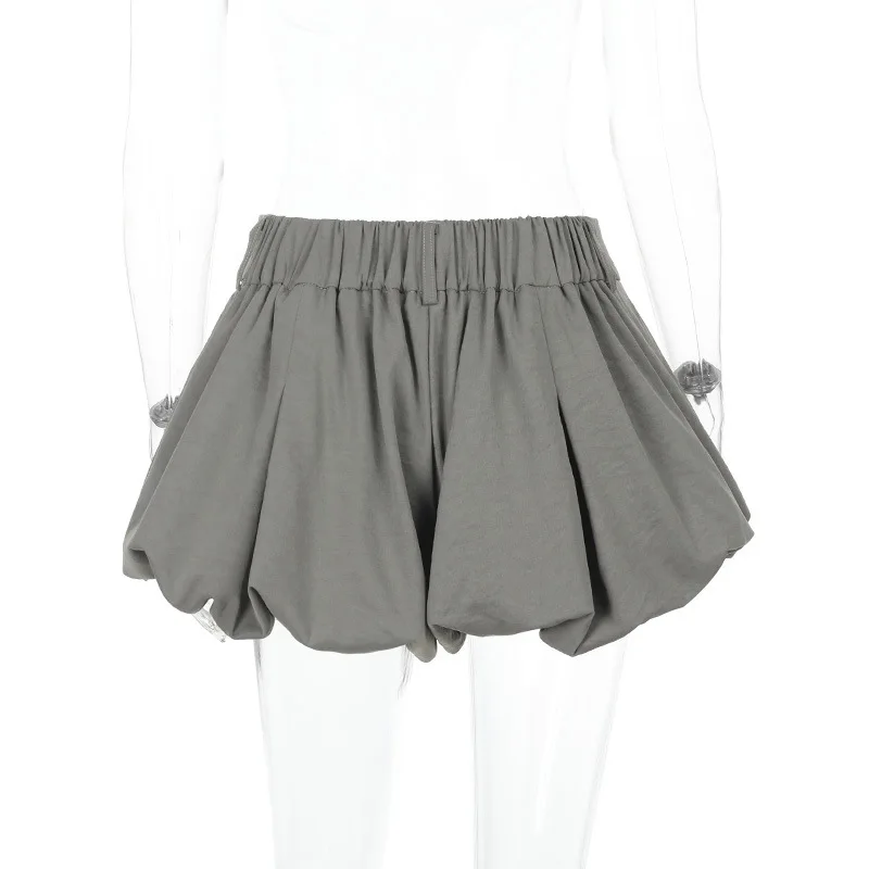 New Arrival 2025 Summer Low-Rise Shorts Women Sexy Unique Bloomer Design Hot Pants Female Trendy Mini Shorts