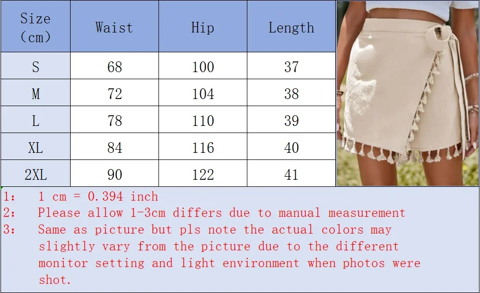 Women's Beige Shorts Frayed Hem Side Knot Ideal for Summer Festivals Beach Walks Trendy Casual Looks