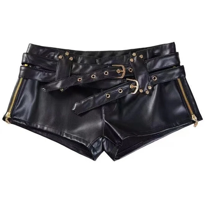 2026 Casual Women's Denim Shorts 2000s Aesthetic High Waist New Fashion Hot Girls Multi-Pocket Button Super Short Hot Pants