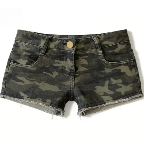 2026 Casual Women's Denim Shorts 2000s Aesthetic High Waist New Fashion Hot Girls Multi-Pocket Button Super Short Hot Pants