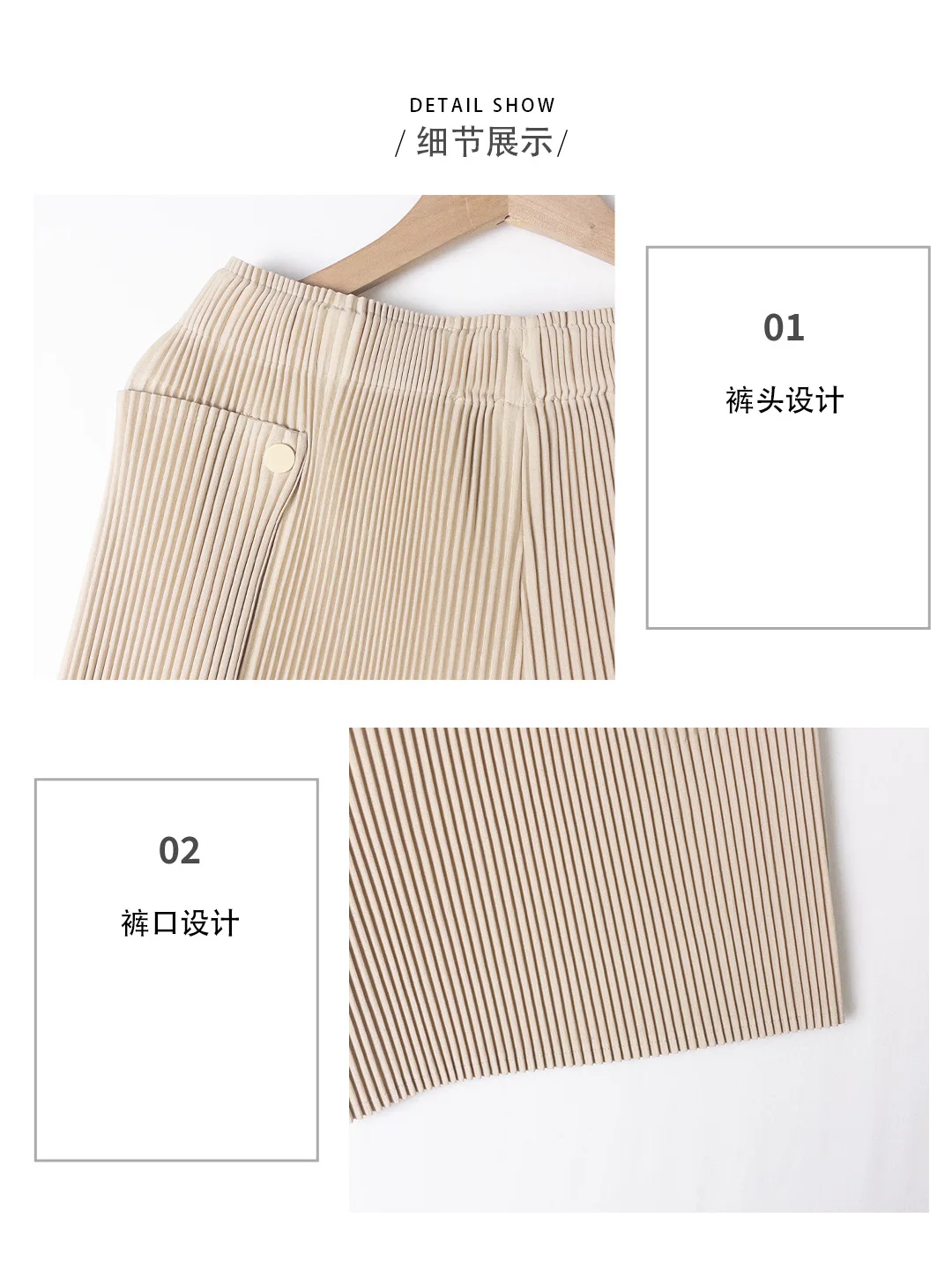 Miyake Pleated Shorts Women 2026 Summer New Cool Pleats Pants Loose Draped Nine-Point Flared Pants Large Hem Irregular Versatile
