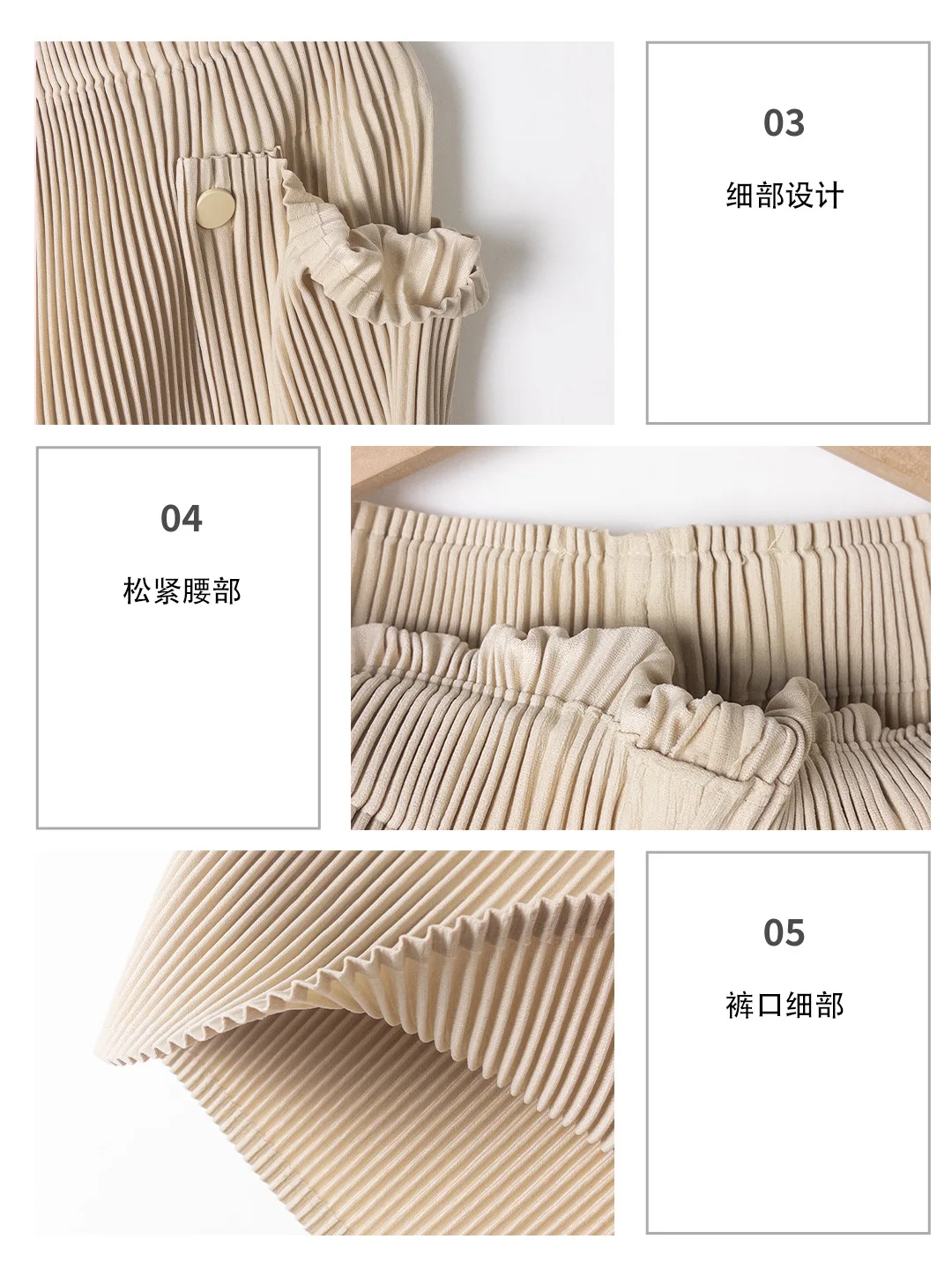 Miyake Pleated Shorts Women 2026 Summer New Cool Pleats Pants Loose Draped Nine-Point Flared Pants Large Hem Irregular Versatile