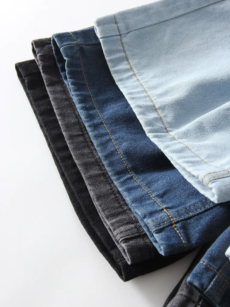 Summer Jean Shorts Women Denim High Waist Black Baggy Short Jeans Summer Pants Women's Bermuda Denim Shorts Wide Leg For Women