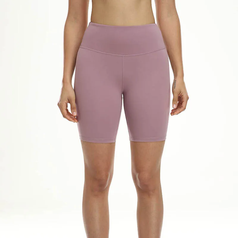 2025 Sexy Gym Shorts Woman Skinny Stretch High Waist Solid Color Shorts Beautiful Coquette Exercise