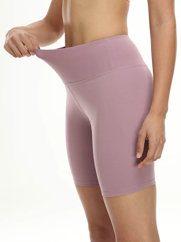 2025 Sexy Gym Shorts Woman Skinny Stretch High Waist Solid Color Shorts Beautiful Coquette Exercise
