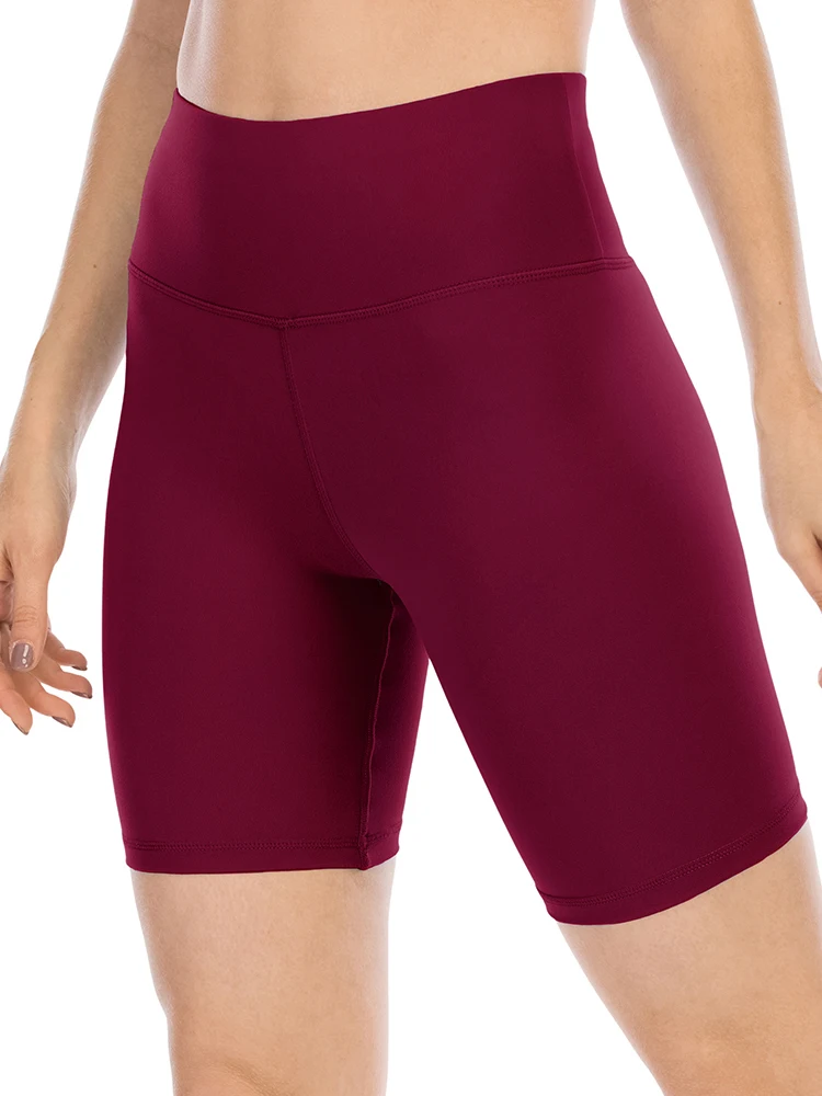 2025 Sexy Gym Shorts Woman Skinny Stretch High Waist Solid Color Shorts Beautiful Coquette Exercise