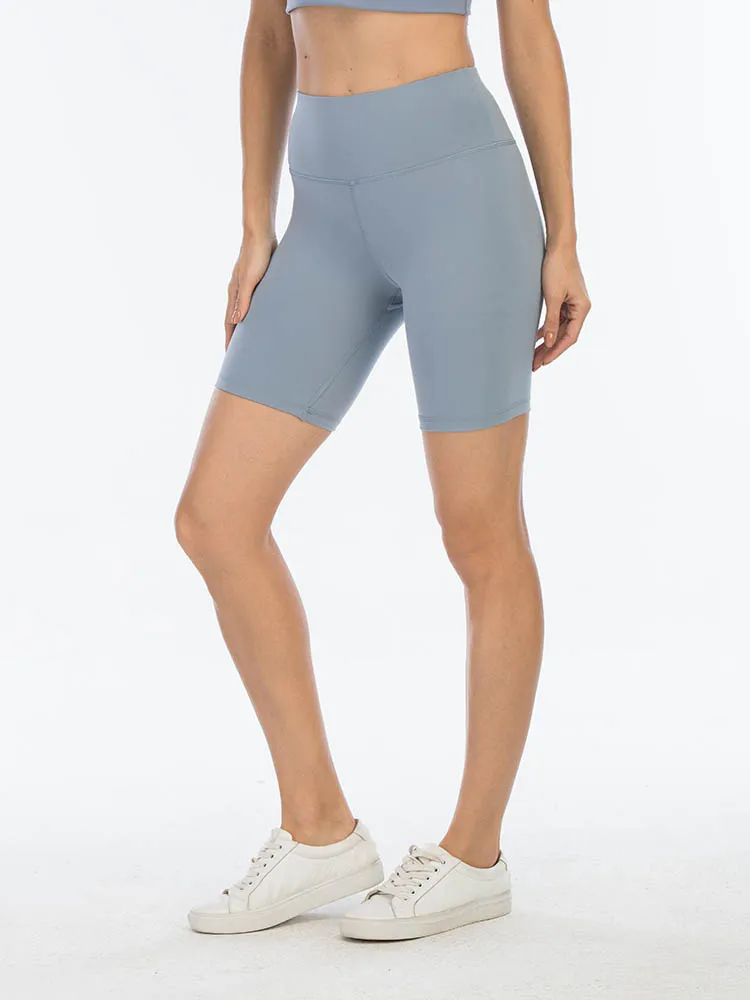 2025 Sexy Gym Shorts Woman Skinny Stretch High Waist Solid Color Shorts Beautiful Coquette Exercise