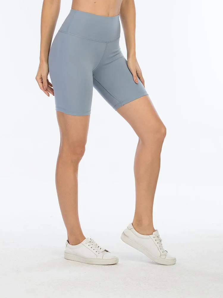 2025 Sexy Gym Shorts Woman Skinny Stretch High Waist Solid Color Shorts Beautiful Coquette Exercise