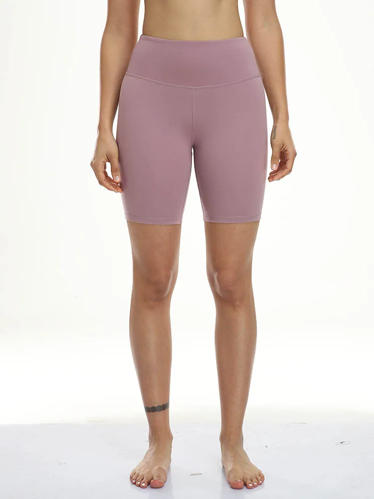2025 Sexy Gym Shorts Woman Skinny Stretch High Waist Solid Color Shorts Beautiful Coquette Exercise