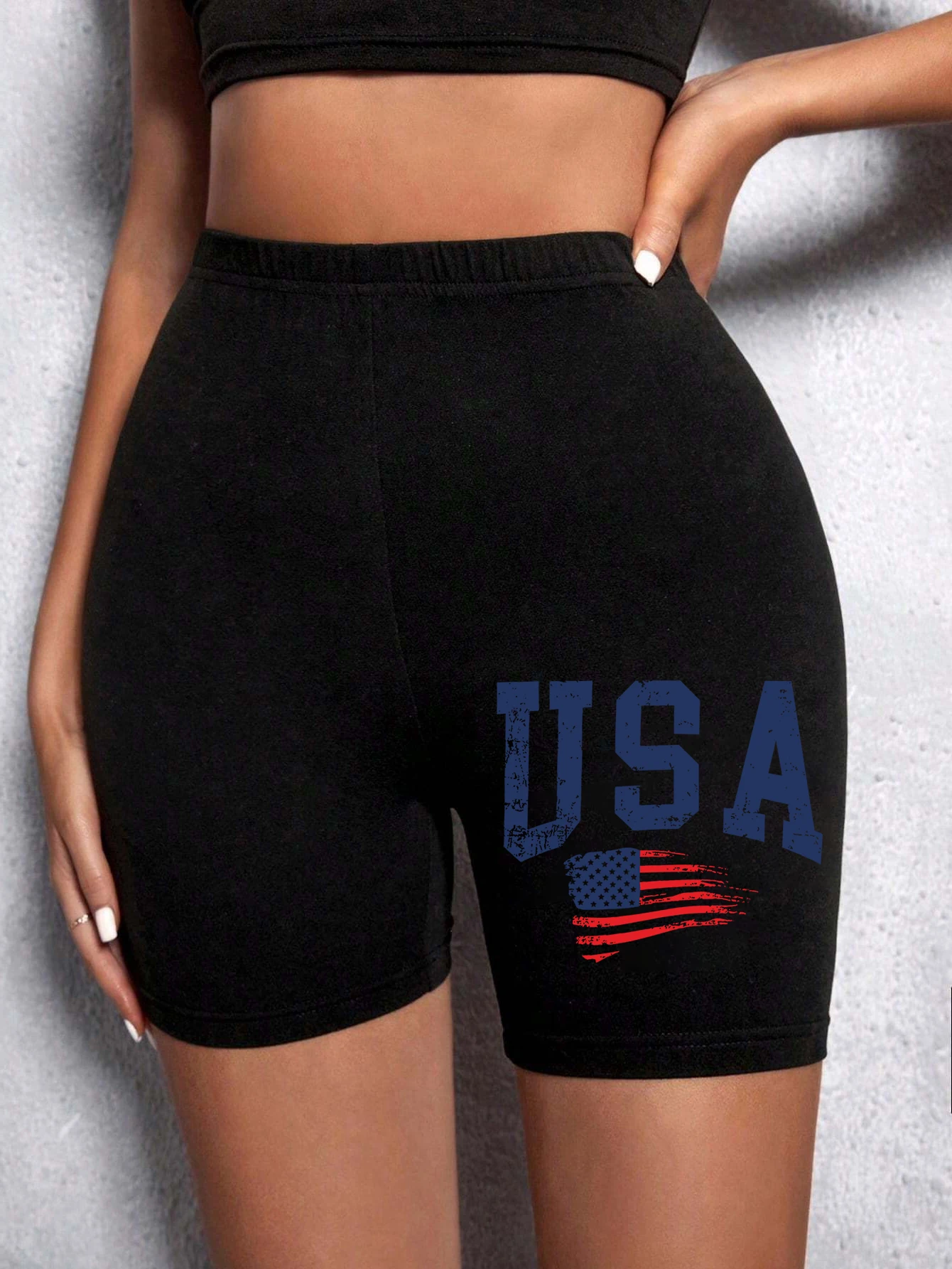 Summer Womens Sports Shorts New York The Emipure City Letter Printing Fitness Short Pantsstretch Thin Soft Female Sport Swear