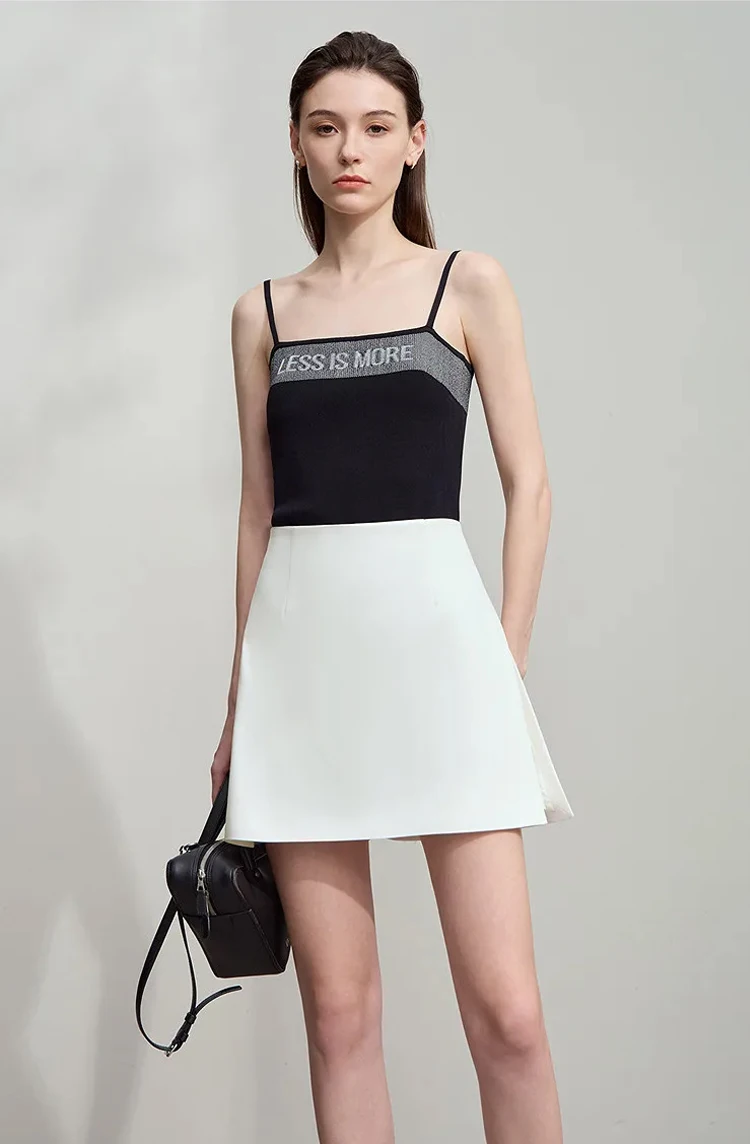 AMII Minimalist Casual Shorts Skirts Women High Waist 2026 Summer Fashion Office Lady Commuter A-Line Mini Skirt 12343035