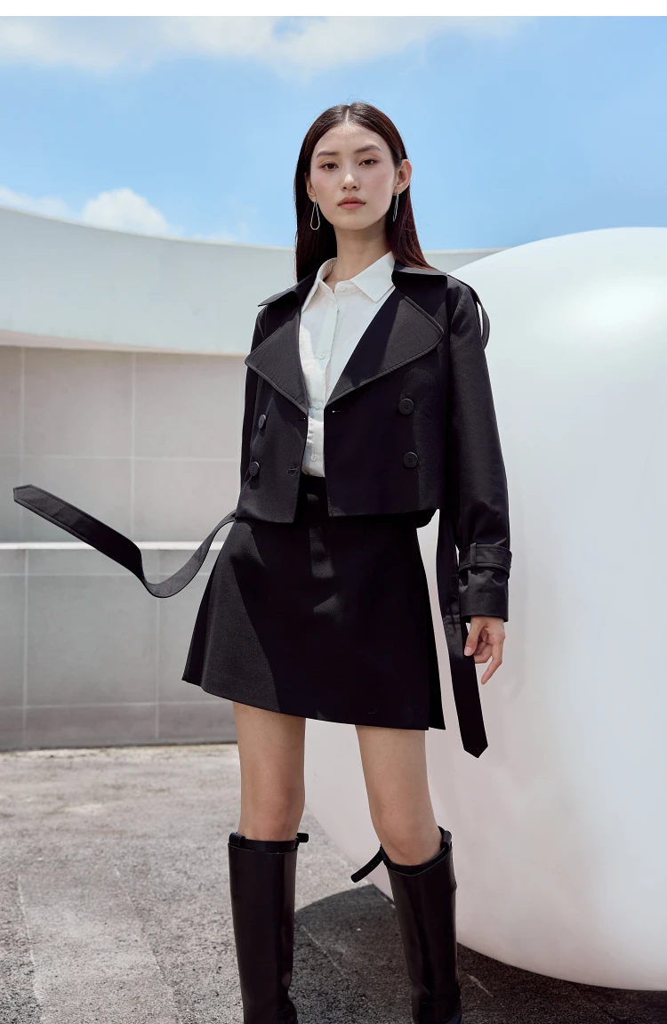 AMII Minimalist Casual Shorts Skirts Women High Waist 2026 Summer Fashion Office Lady Commuter A-Line Mini Skirt 12343035