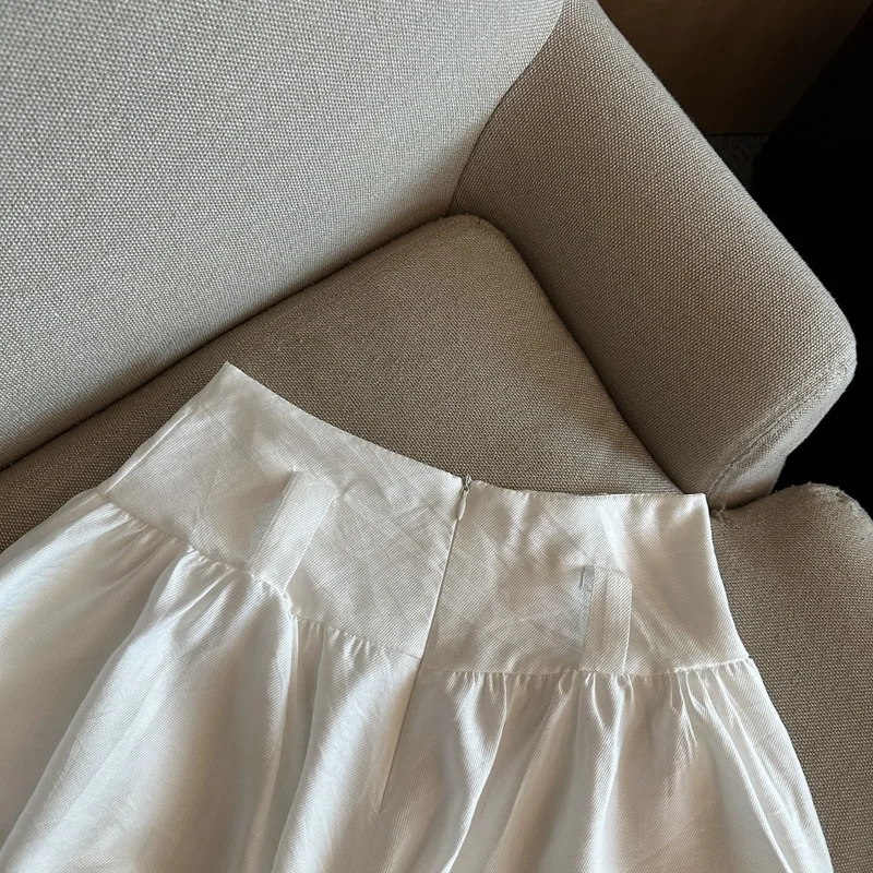 MEXZT Streetwear Belt Shorts Women Fashion Black High Waist Bud Shorts Summer Korean White Casual Design A Line Short Pants New