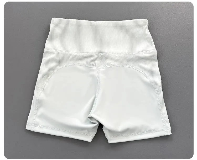 Naked Sports Three Quarter Pants for Women Summer Outdoor Running Quick Drying Fitness Shorts High Waisted Yoga Pants