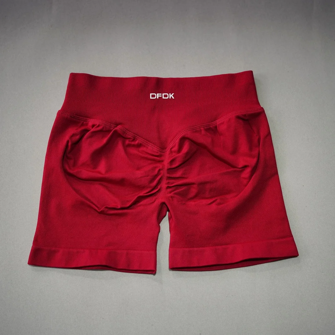 DFHE Camisole Fitness Shorts, High Waisted and Hip Lifting Yoga Shaping Shorts, Breathable Sports Running Fitness Shorts