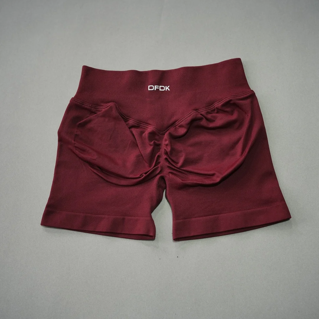 DFHE Camisole Fitness Shorts, High Waisted and Hip Lifting Yoga Shaping Shorts, Breathable Sports Running Fitness Shorts