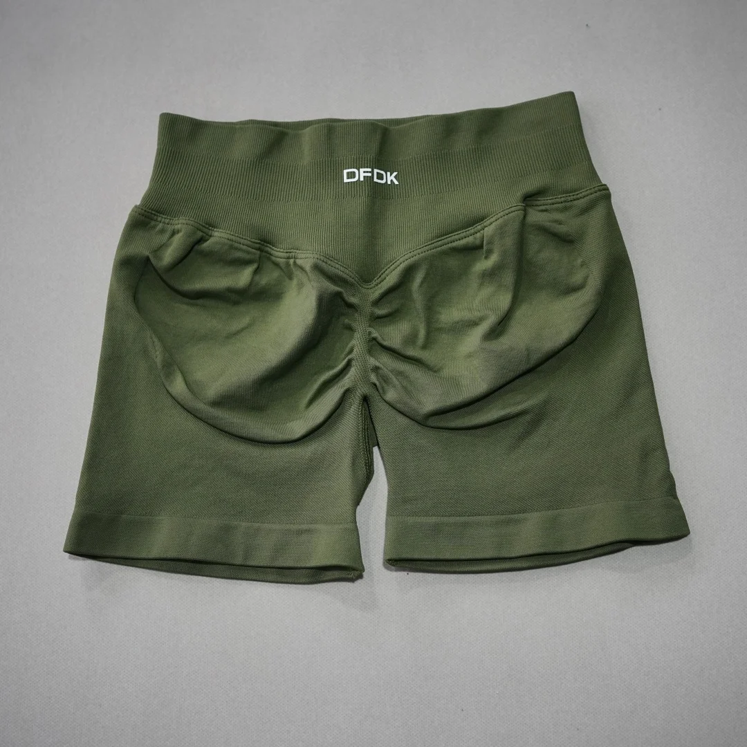 DFHE Camisole Fitness Shorts, High Waisted and Hip Lifting Yoga Shaping Shorts, Breathable Sports Running Fitness Shorts