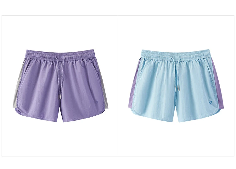 Semir Women Pants Casual Cool Feeling Color Block Loose Moisture Wicking Quick Dry 2026 Summer Outdoor Sports Style Top