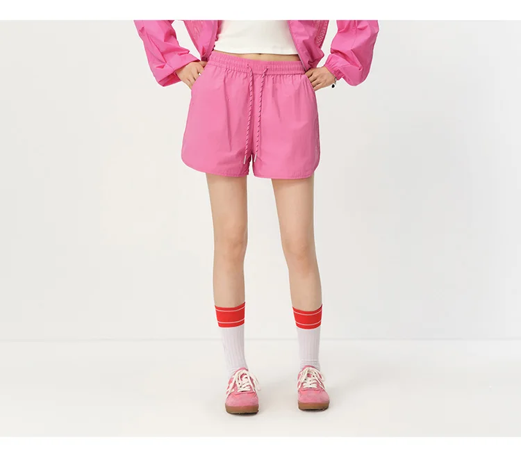 Semir Women Pants Casual Cool Feeling Color Block Loose Moisture Wicking Quick Dry 2026 Summer Outdoor Sports Style Top