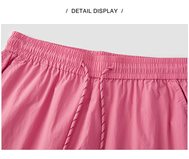 Semir Women Pants Casual Cool Feeling Color Block Loose Moisture Wicking Quick Dry 2026 Summer Outdoor Sports Style Top
