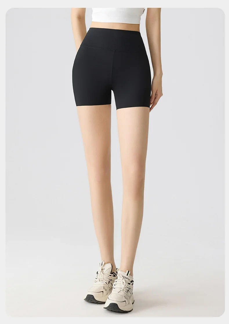 BIVIGAOS Summer Multicolor High Waist Sharkskin Mini Shorts Women Sexy Tight Casual Hot Shorts Thin Sport Fitness Biker Shorts