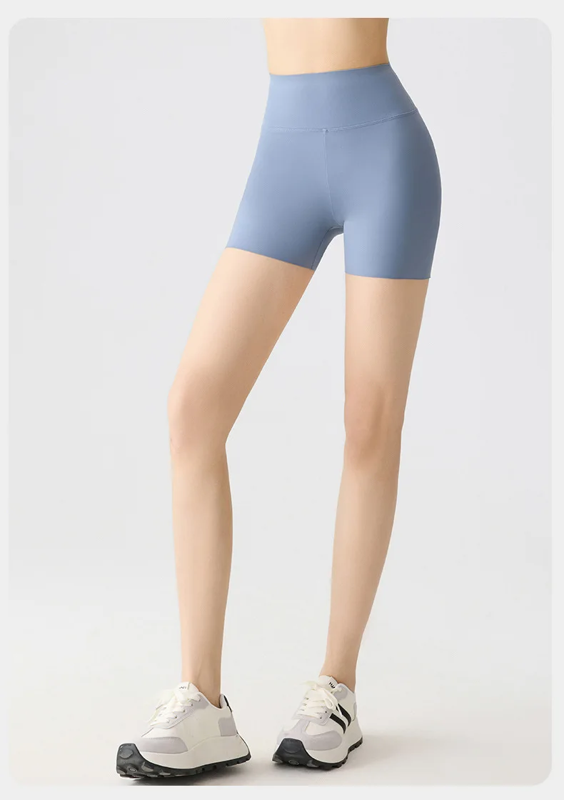 BIVIGAOS Summer Multicolor High Waist Sharkskin Mini Shorts Women Sexy Tight Casual Hot Shorts Thin Sport Fitness Biker Shorts