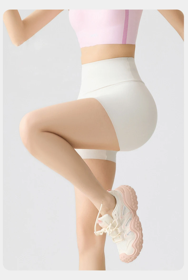 BIVIGAOS Summer Multicolor High Waist Sharkskin Mini Shorts Women Sexy Tight Casual Hot Shorts Thin Sport Fitness Biker Shorts