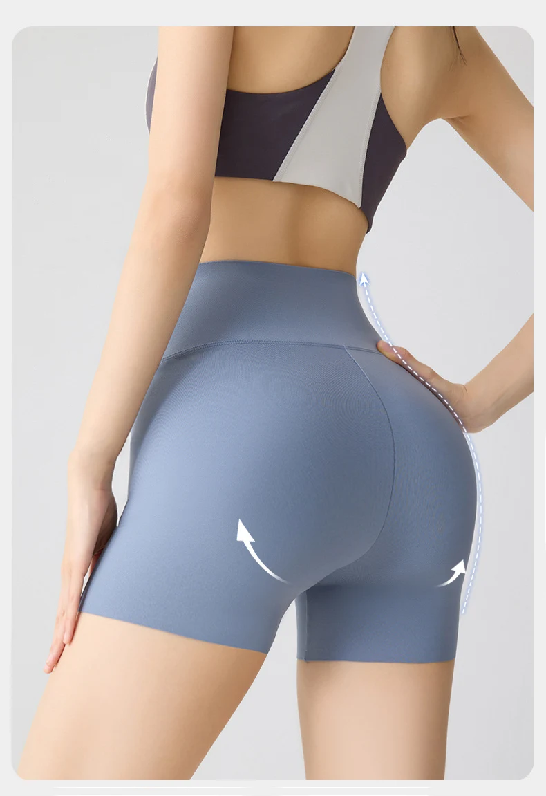 BIVIGAOS Summer Multicolor High Waist Sharkskin Mini Shorts Women Sexy Tight Casual Hot Shorts Thin Sport Fitness Biker Shorts