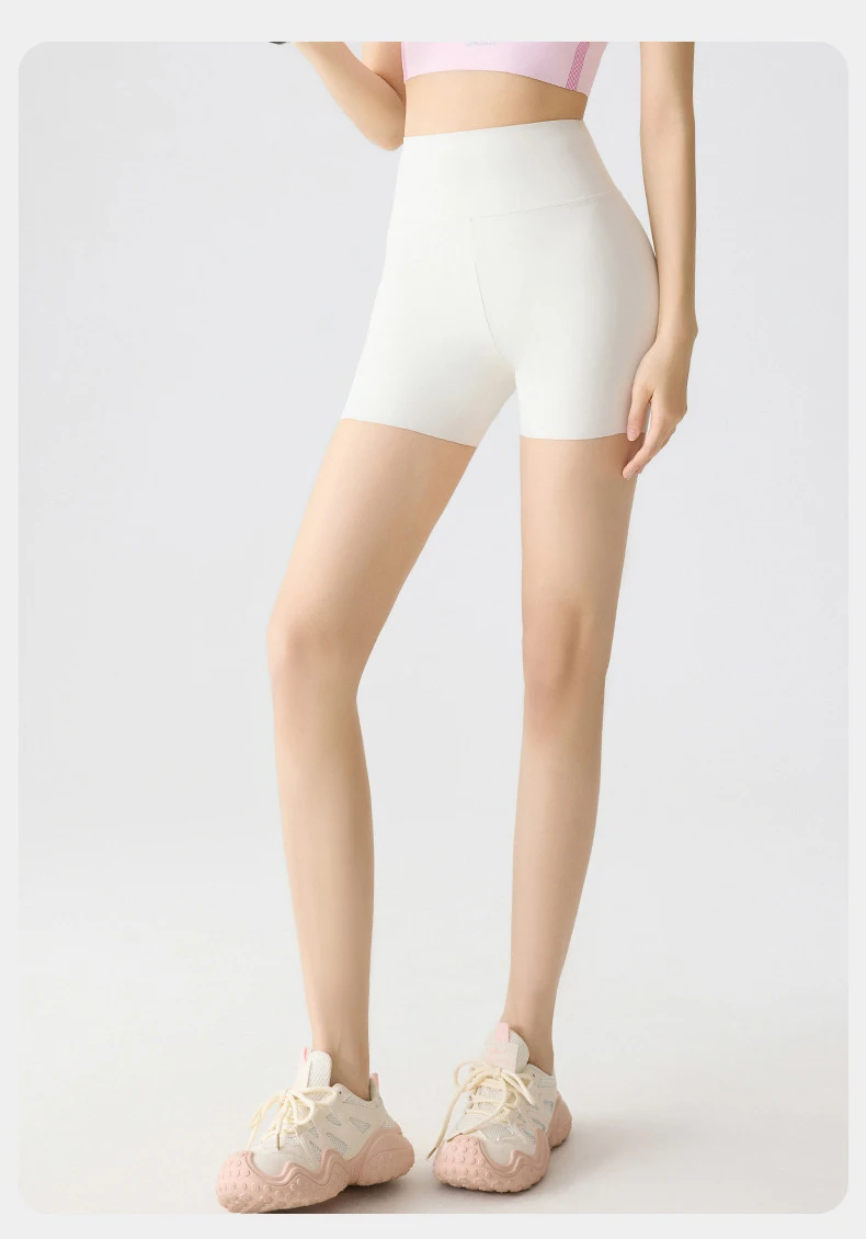 BIVIGAOS Summer Multicolor High Waist Sharkskin Mini Shorts Women Sexy Tight Casual Hot Shorts Thin Sport Fitness Biker Shorts