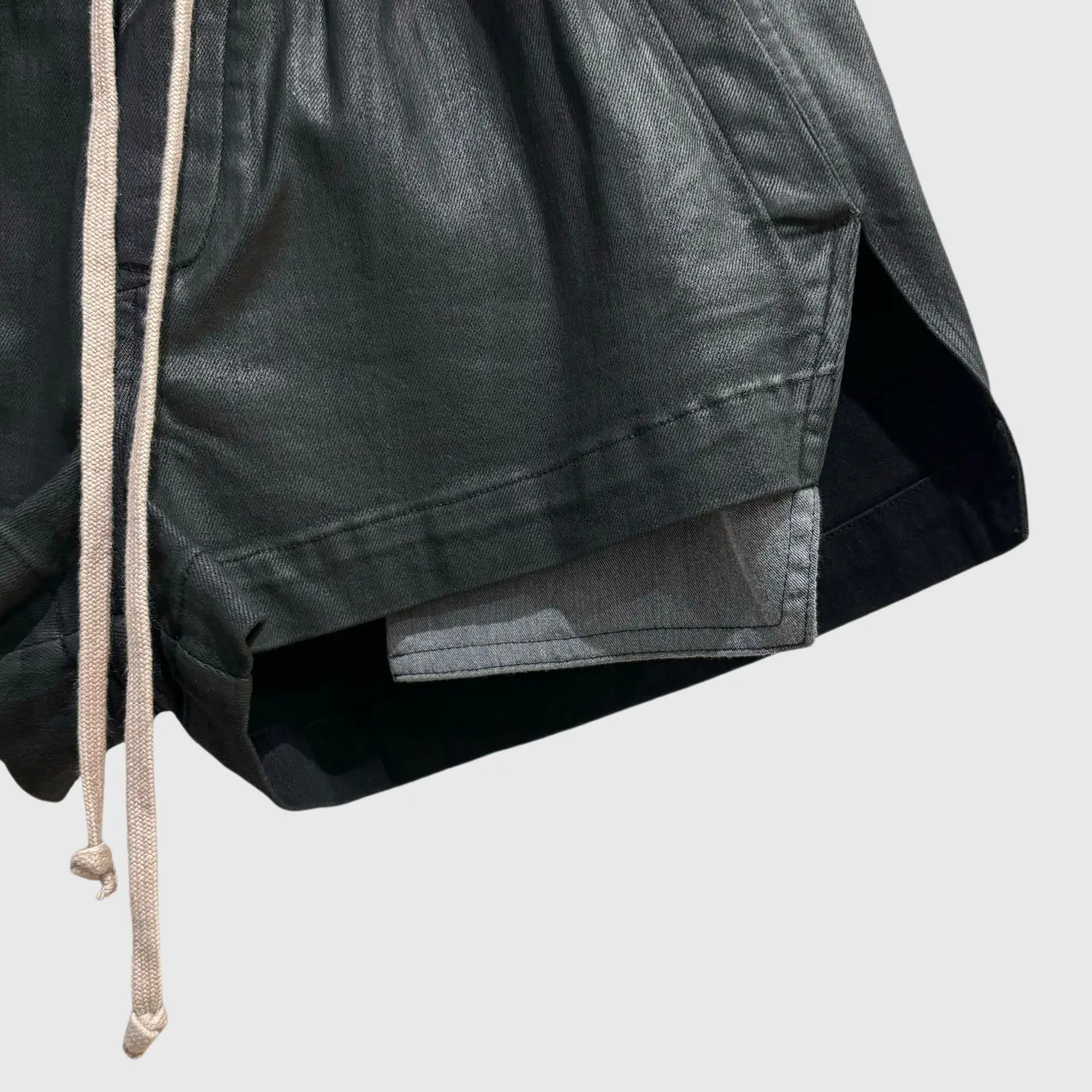 HKSH Summer New Women Casual Shorts Elastic Waist Drawstring Patchwork Slimming Versatile Dark Techwear Punk Stylish Ins HK11398