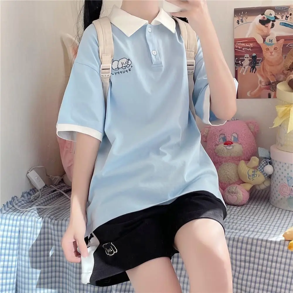HOUZHOU Japanese 2000s Style Y2k Shorts Baggy Kawaii Harajuku Sweatpants Cute Sweet Sports Pants Oversize Korean Fashion Summer