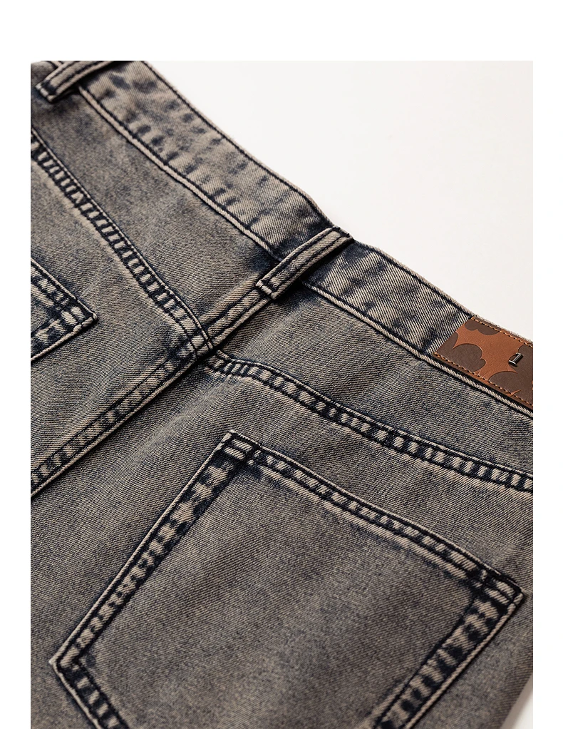 TOYOUTH Women's High Waist Wide Leg Denim Shorts 2026 Summer New Acetate Puff Vintage Blue 5-Pocket Hot Pants